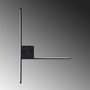 Opviq Lámpara de pared Sarf - 13615 Negro